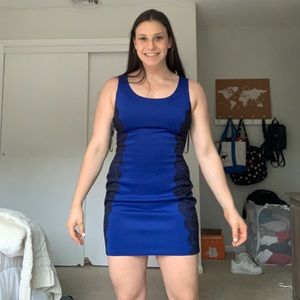 Guess Royal Blue Dress